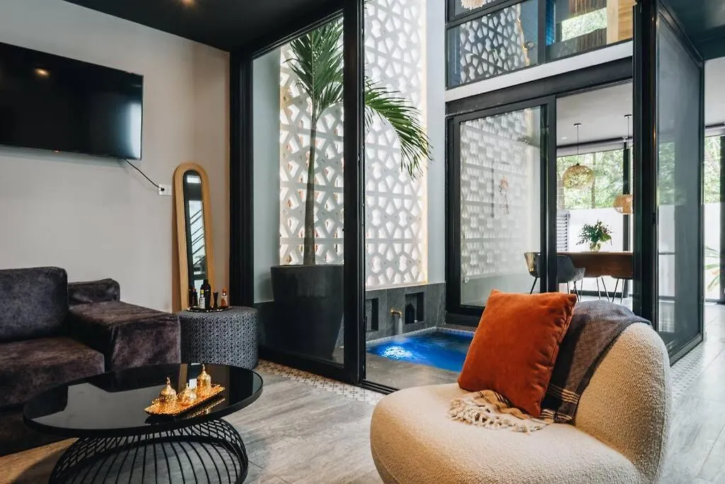 Luxury Villa, Beach Club - Jungle View - Sahara Bleu 图卢姆 0*,  墨西哥