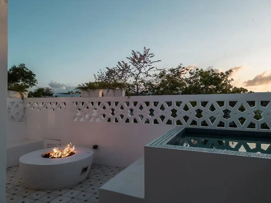 Luxury Villa, Beach Club - Jungle View - Sahara Bleu 图卢姆 0*,